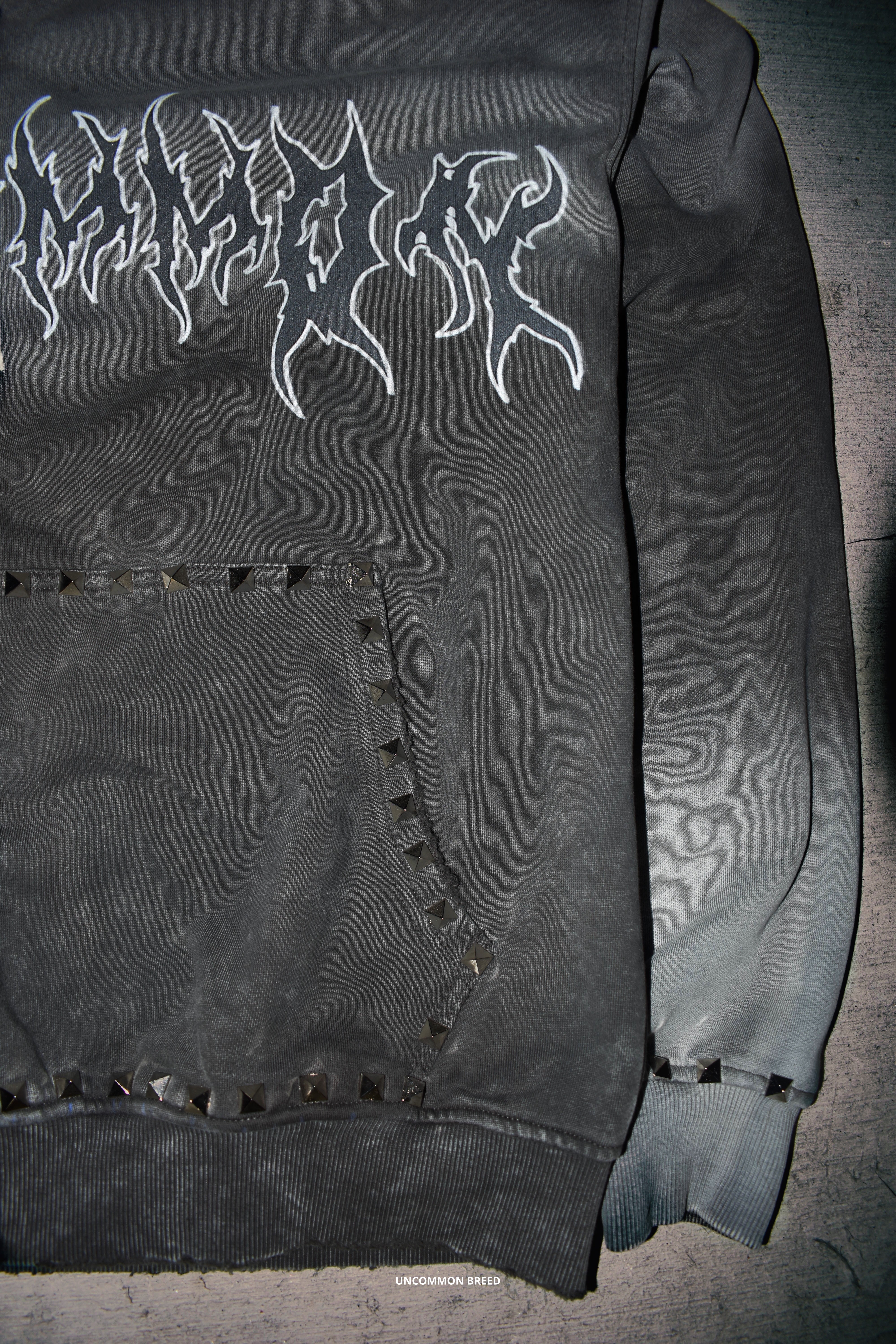 Heavyweight Pyramid Stud Hoodie