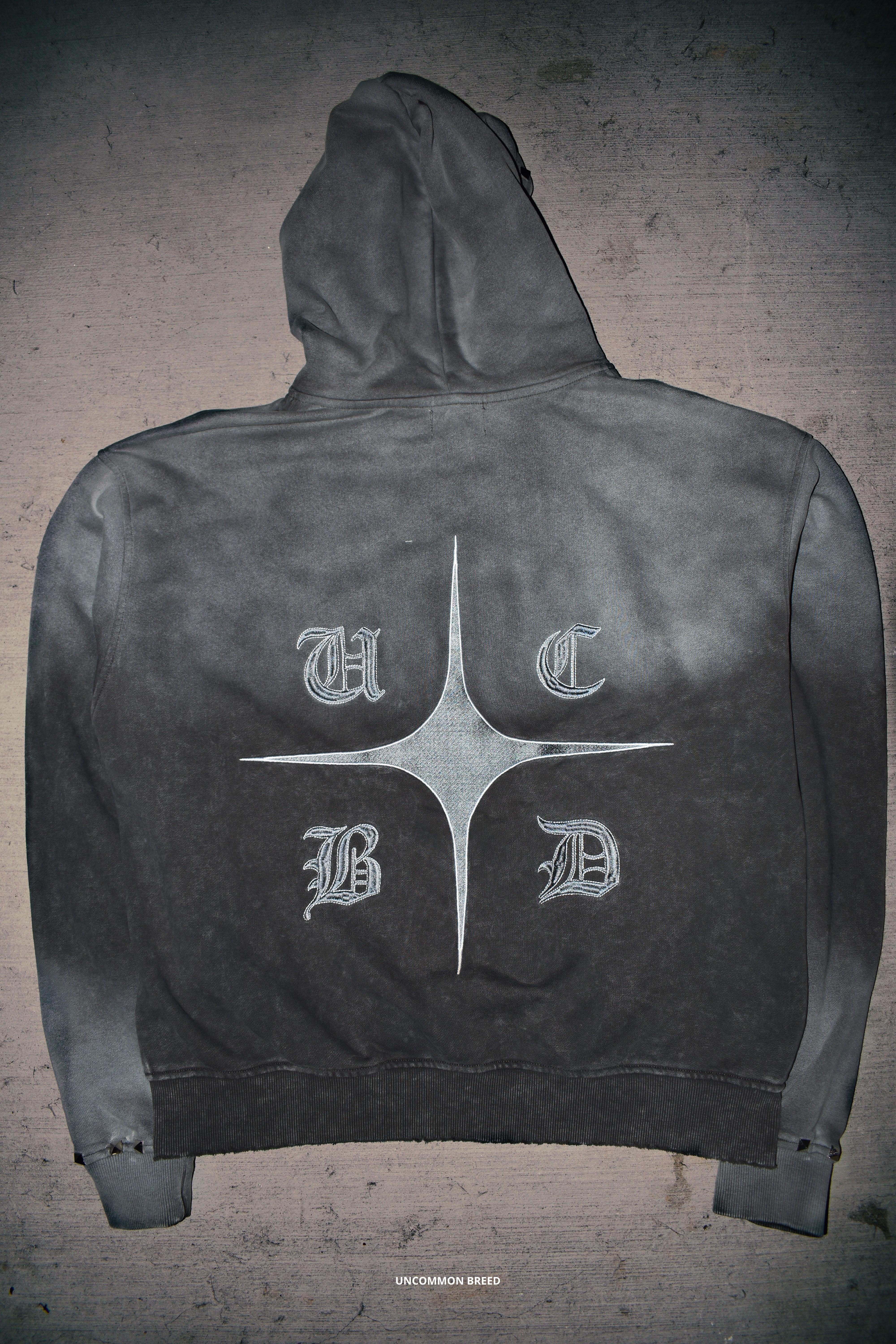 Heavyweight Pyramid Stud Hoodie
