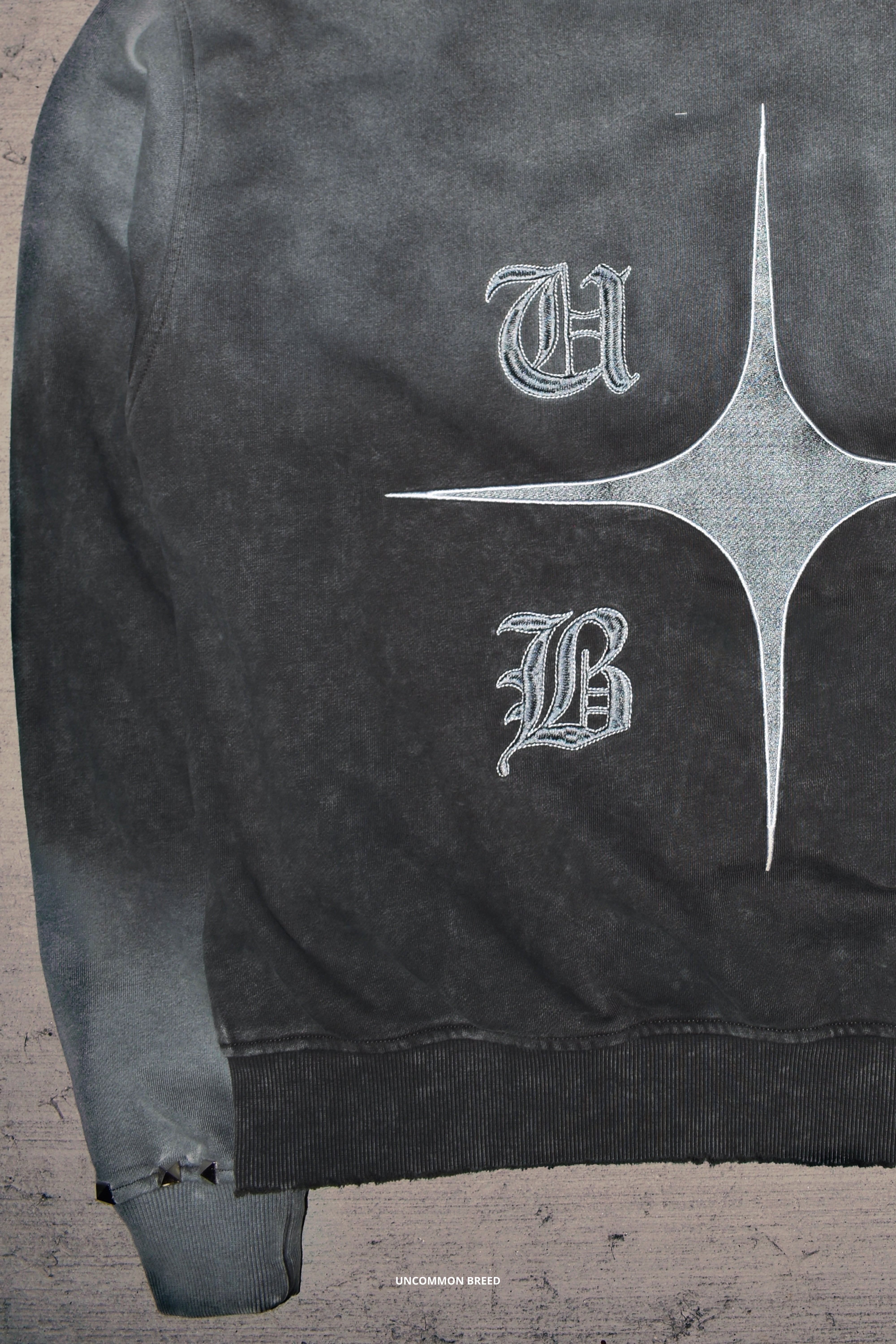 Heavyweight Pyramid Stud Hoodie